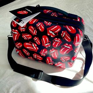 New with tags Rolling Stones Luggage Case